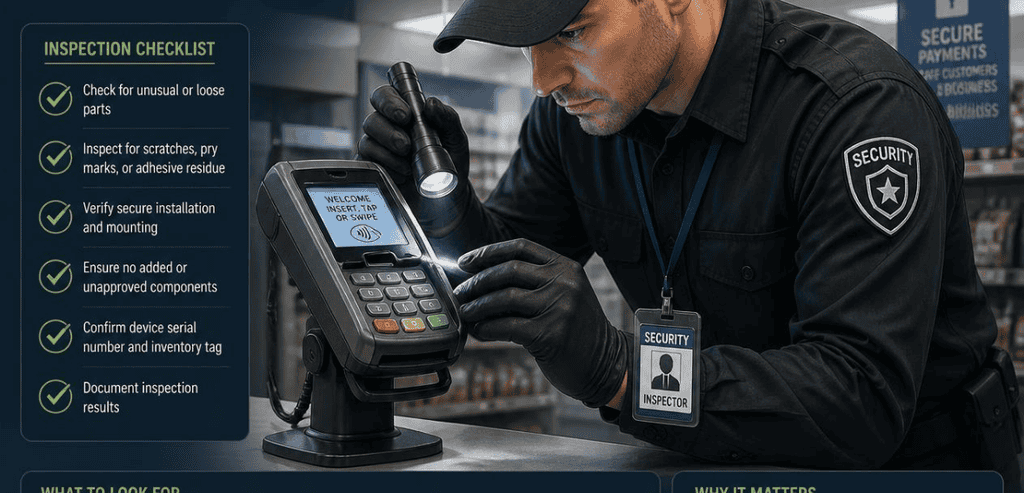 PCI DSS Requirements Behind Terminal Tamper Inspections
